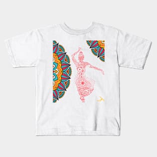 Batiamo - Dancing girl - illustration design Kids T-Shirt